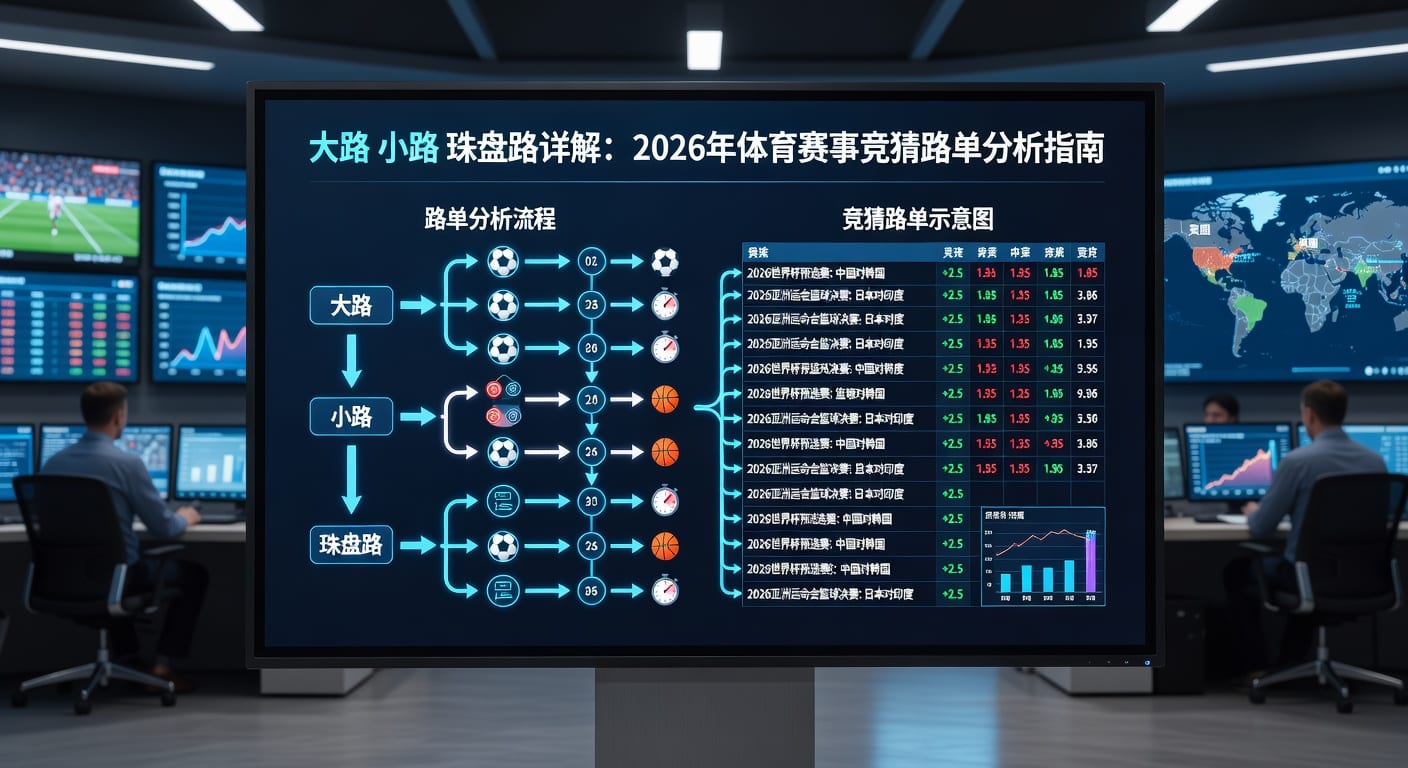 大路投注技巧与体育赛事走势解析