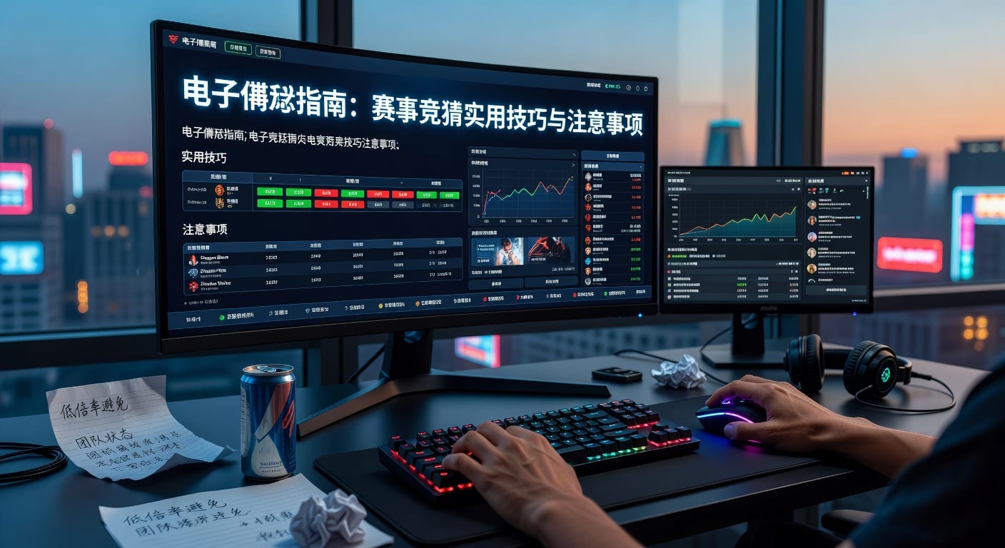 电子博彩入门与风控指南