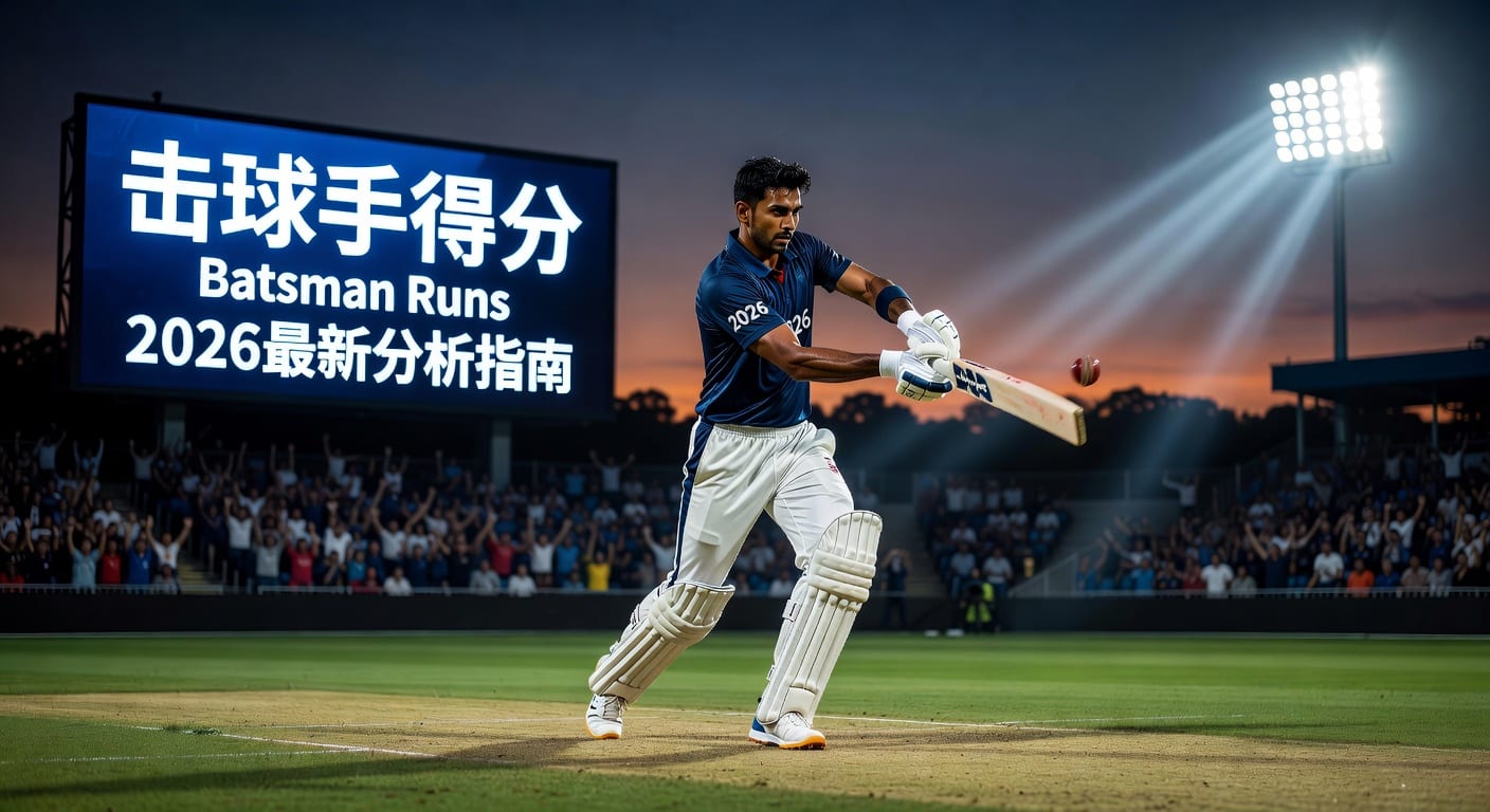 击球手得分 Batsman Runs：赔率体育官网2026实战指南