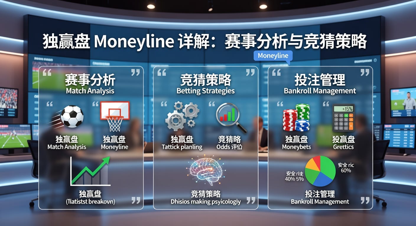 独赢盘 moneyline：雷速体育官网看盘与投注技巧