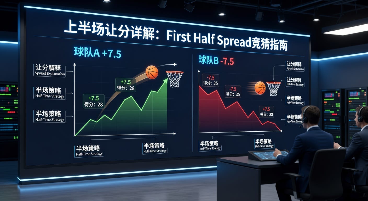 上半场让分 first half spread｜赔率体育官网实战解读