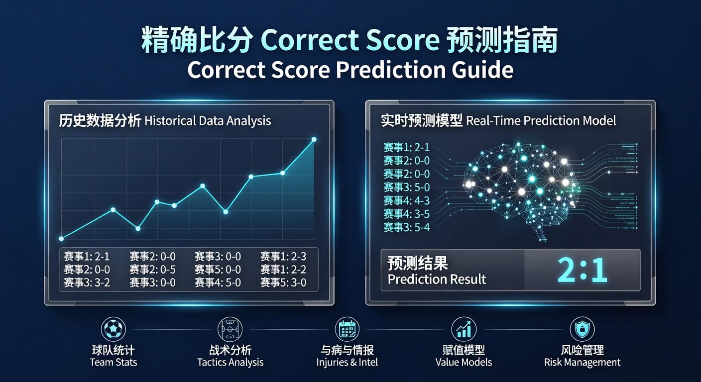 精确比分 correct score 实战判断指南｜赔率体育官网